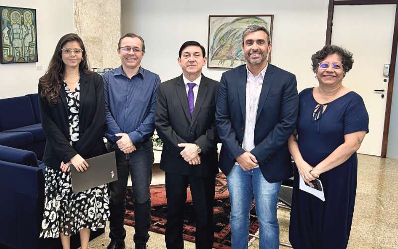 Foto Sintrajuf/PE se reúne com Presidente do TRF5 para tratar de demandas da categoria