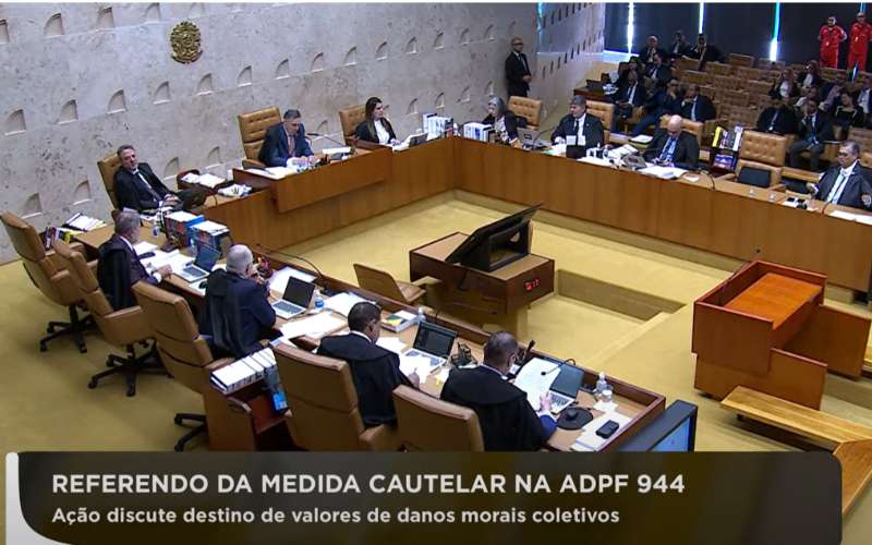 Foto ADPF 944: julgamento é suspenso no STF após pedido de vista