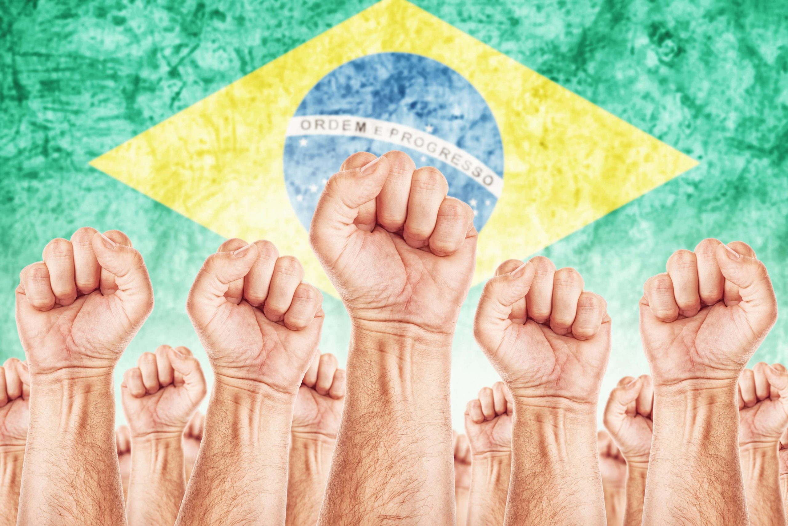Brasil Labour movement, workers union strike