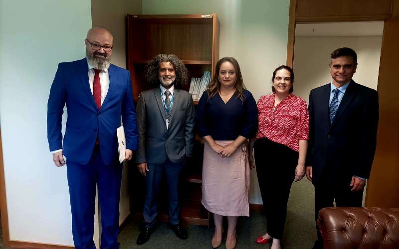 Foto Reunião do SINTRAJUD com Juiz-Auxiliar do CJF sobre absorção de Quintos no TRF3