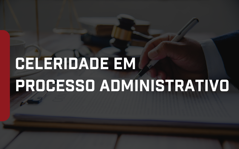 Foto Decisão judicial garante celeridade em processo administrativo